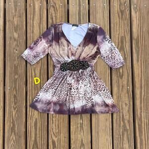 ✿ Y2K Venus Animal Print Top ✿